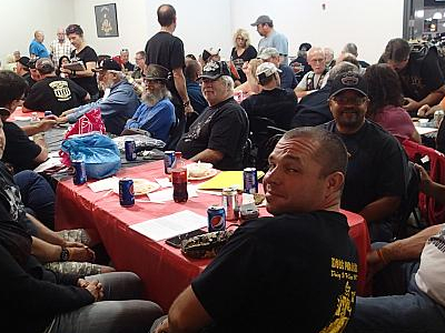 Several men in a meeting