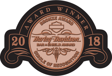 Bronze Bar & Shield Award